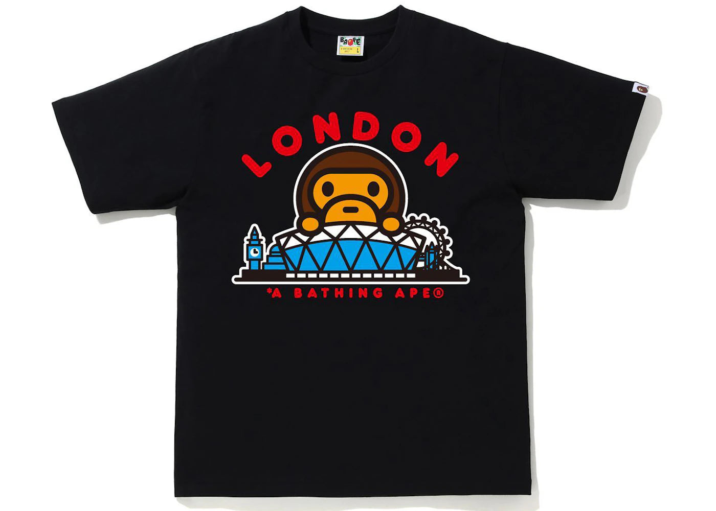 BAPE London Baby Milo Tee Black
