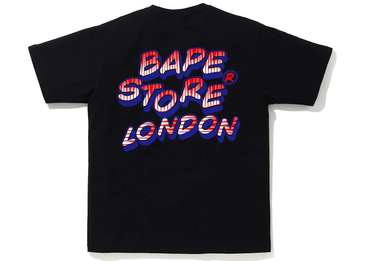BAPE London Union Jack College Tee Black