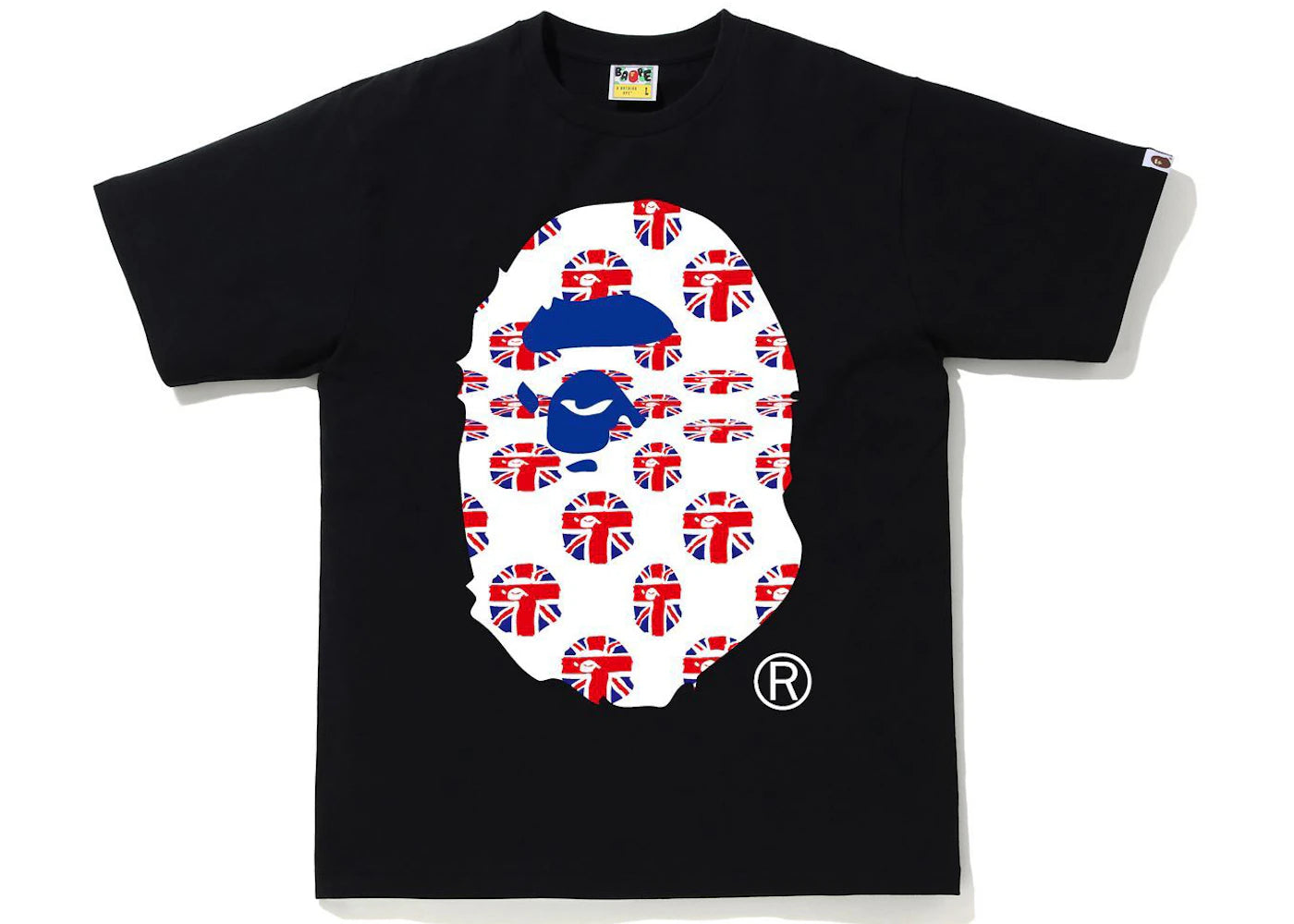 BAPE London Union Jack Tee Black