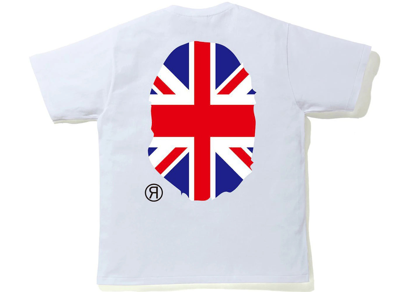 BAPE London Union Jack Tee White