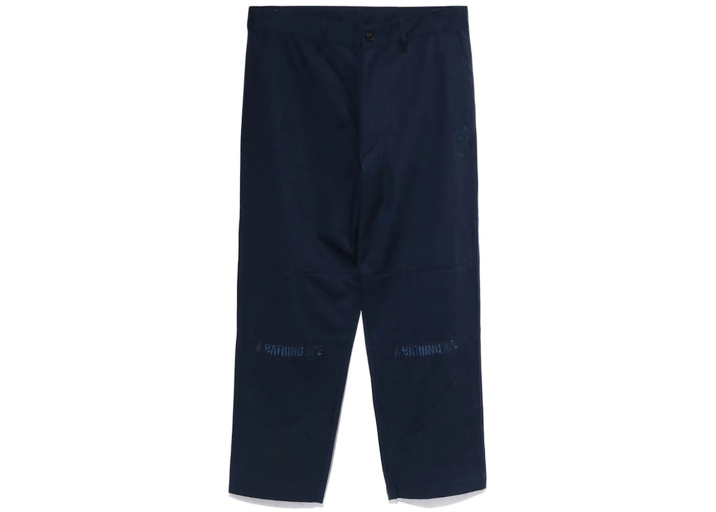 BAPE Loose Fit Chino Pants Blue