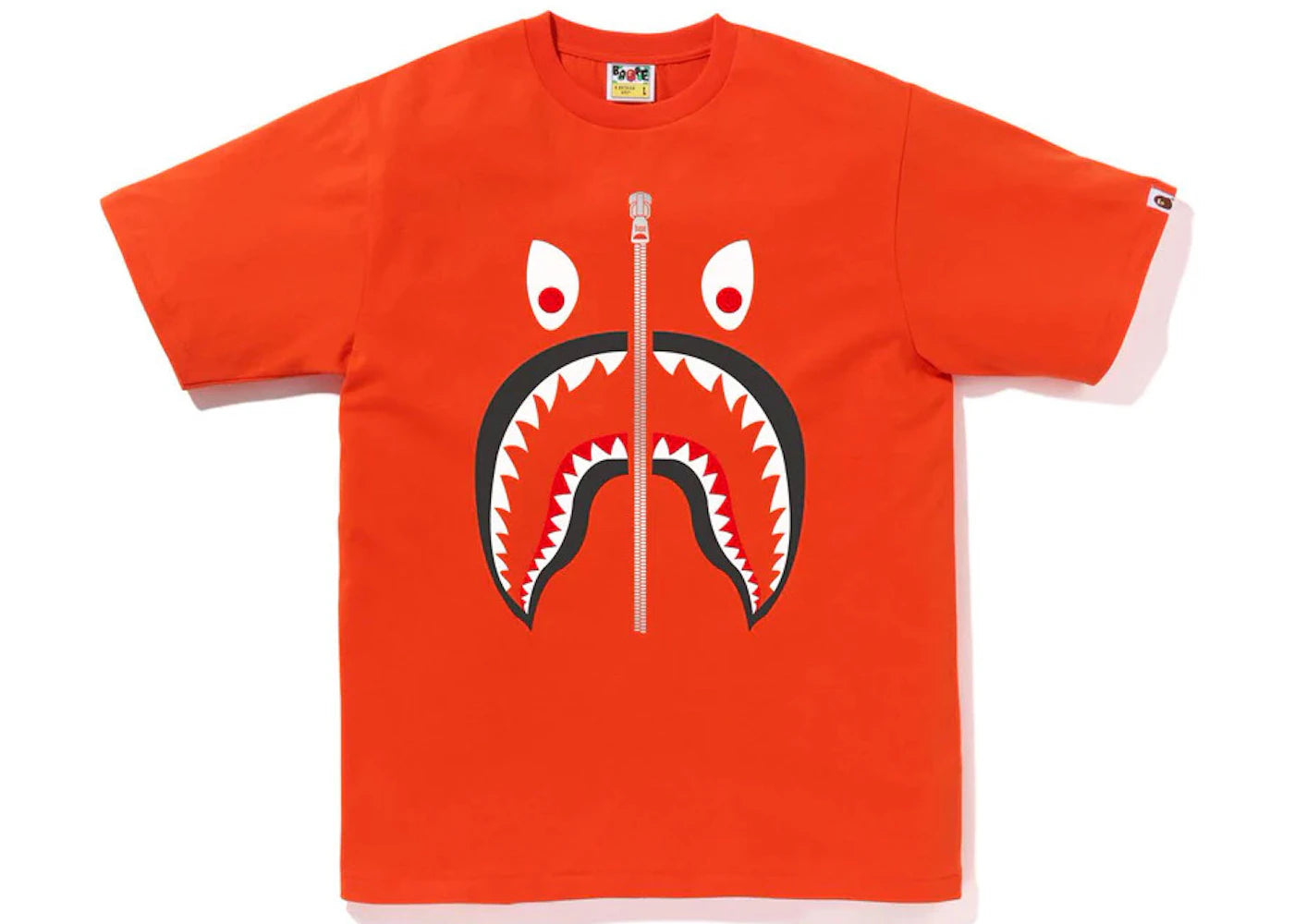 BAPE Mad Shark Tee Orange