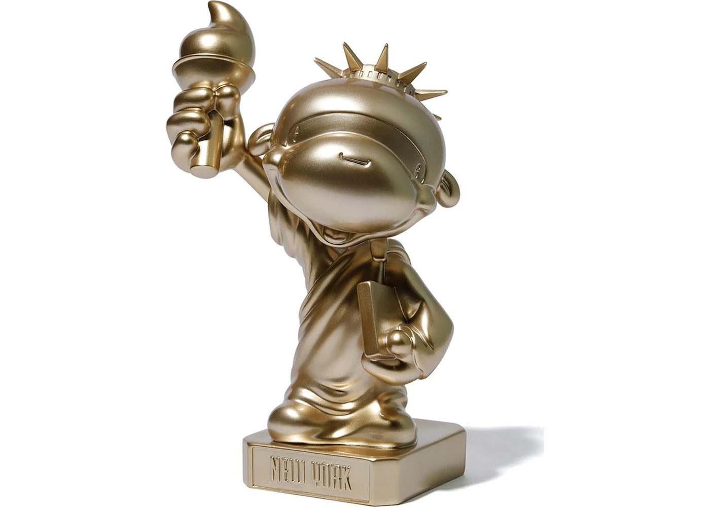 BAPE Madison Avenue Baby Milo Figure Gold