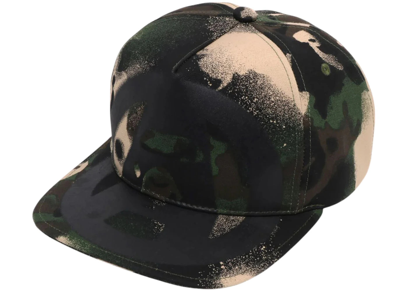 BAPE Map Camo Cap Green