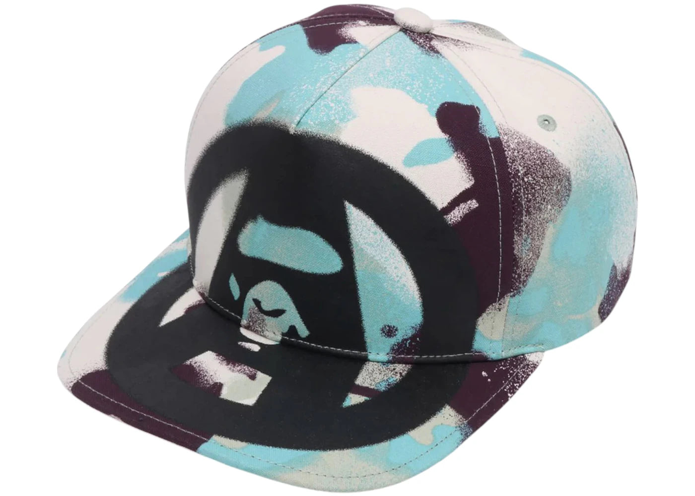 BAPE Map Camo Cap Multicolor