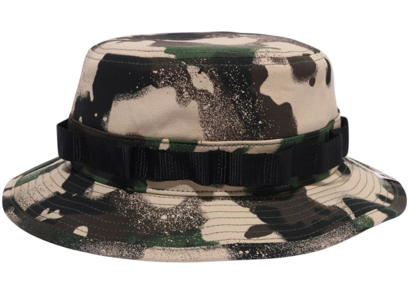 BAPE Map Camo Military Hat Green