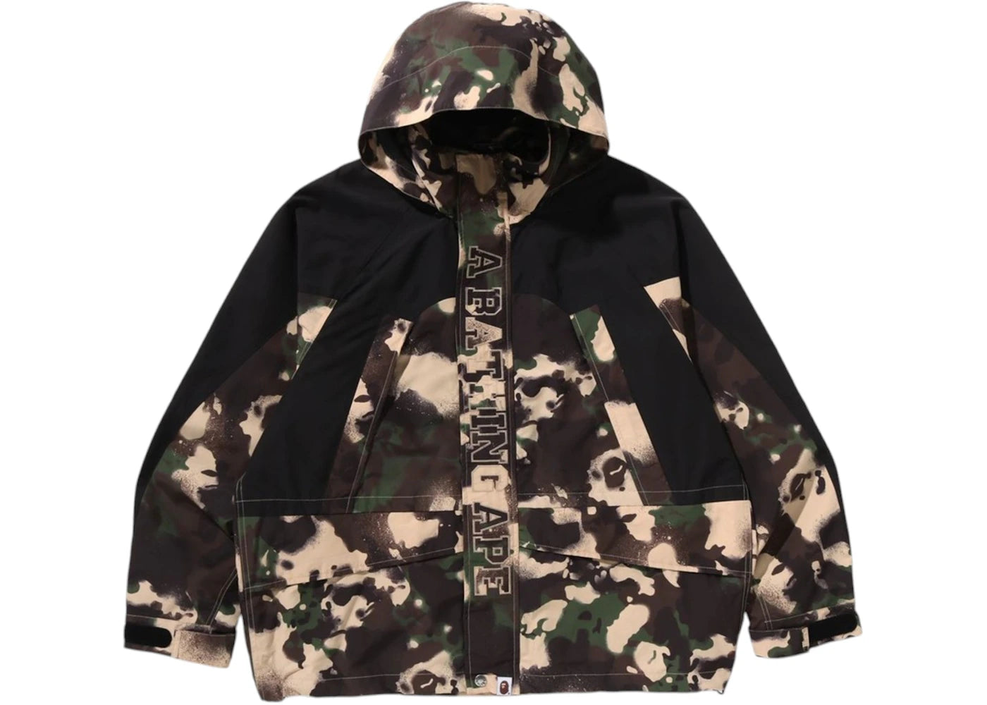 BAPE Map Camo Snowboard Jacket Jacket Green