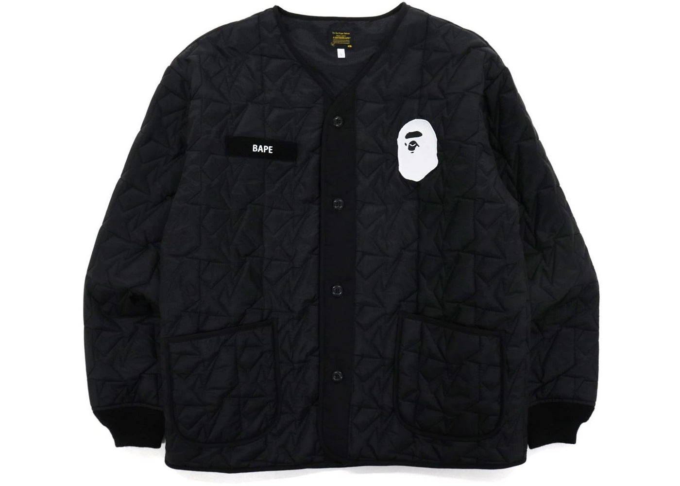 BAPE Military Patch Liner Jacket Black