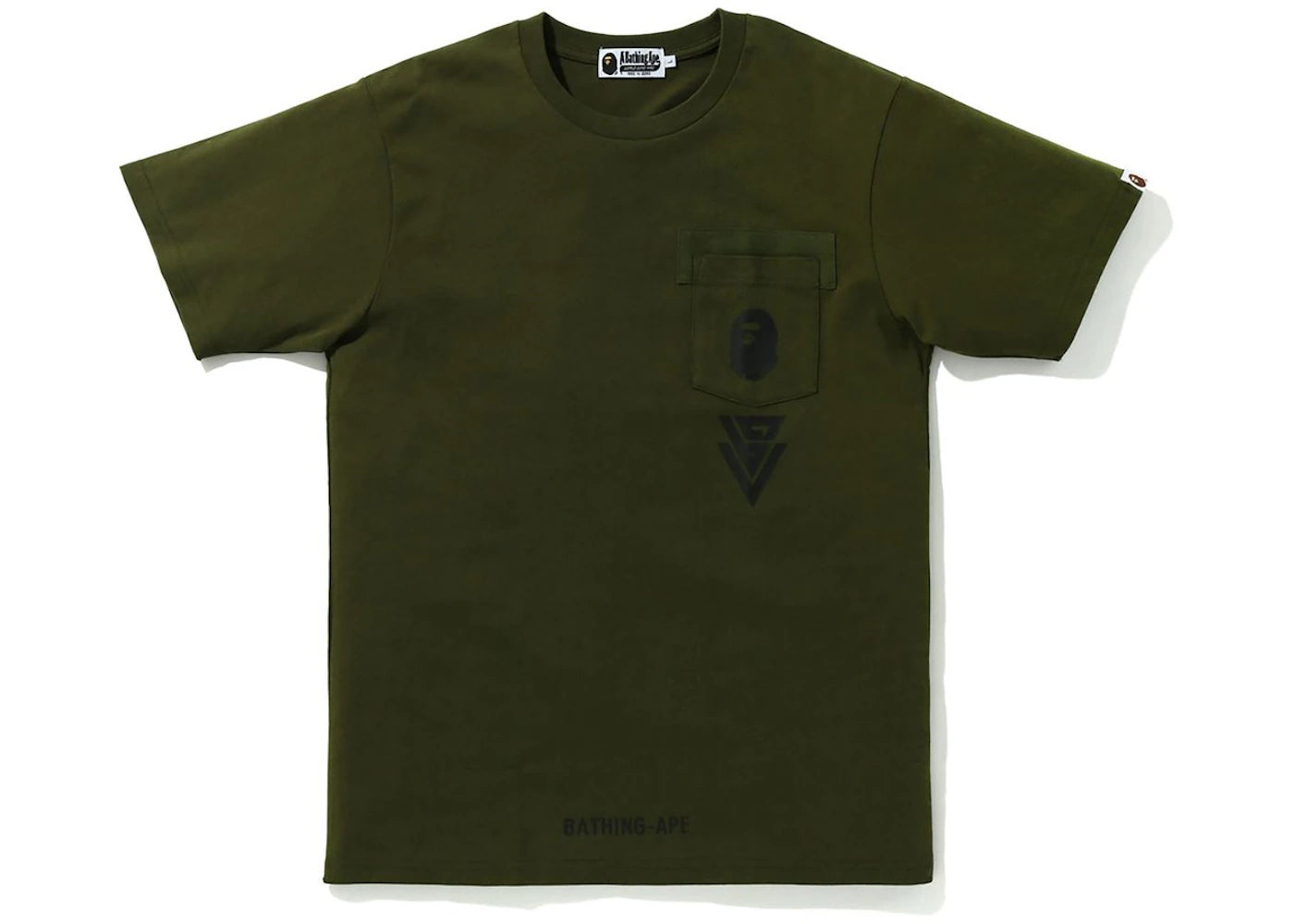 BAPE Military Pocket Tee Olivedrab