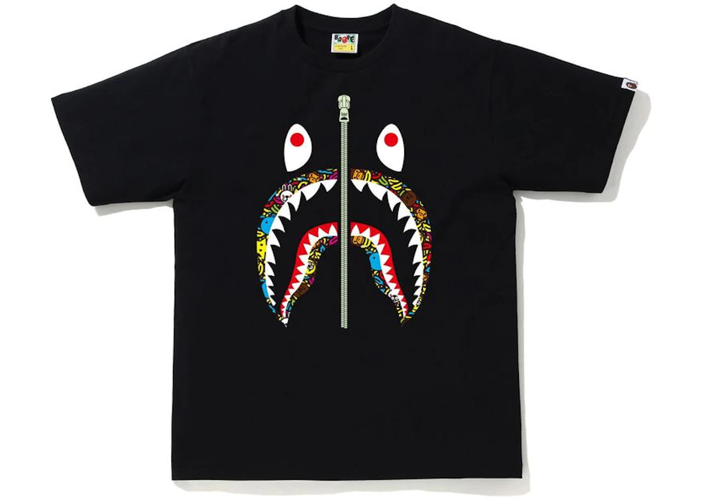 BAPE Milo Banana Pool Shark T-shirt Black