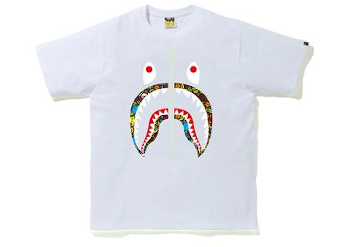 BAPE Milo Banana Pool Shark T-shirt White