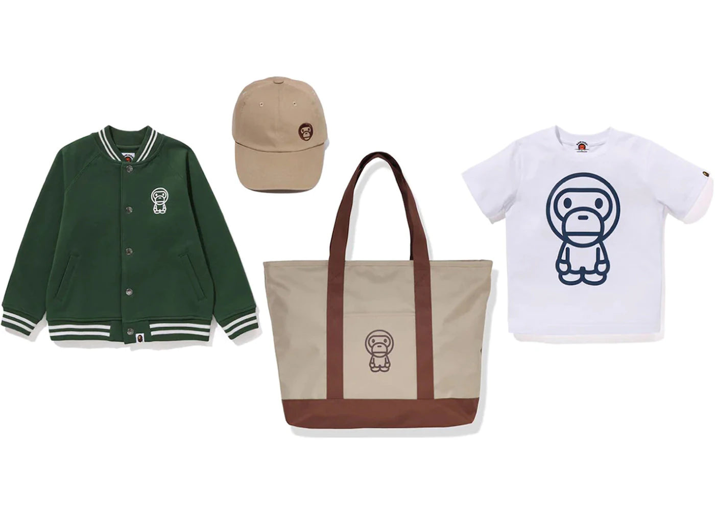 BAPE Milo Happy New Year Kids Bag (FW23) Ivory