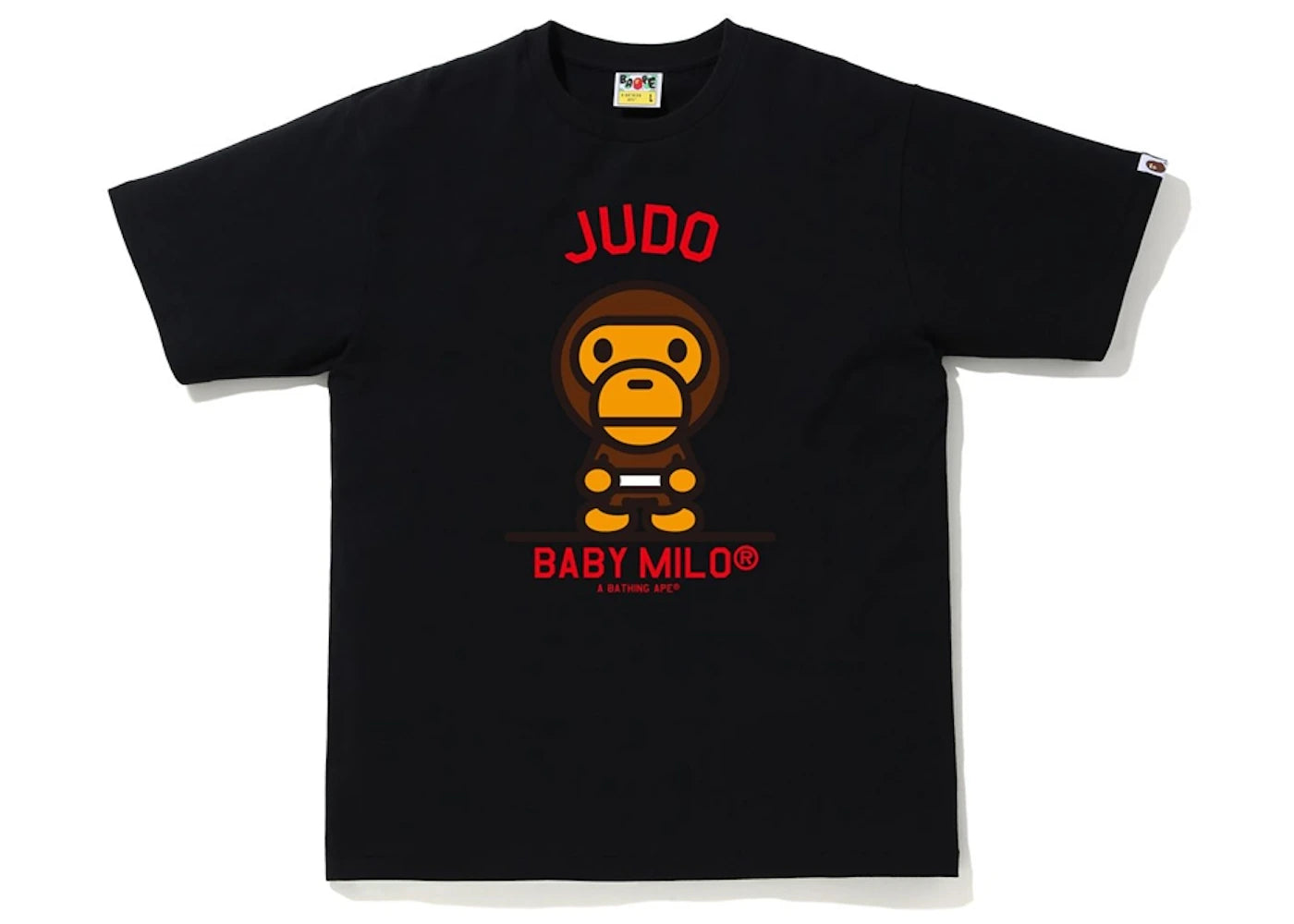 BAPE Milo Judo Sports Tee Black