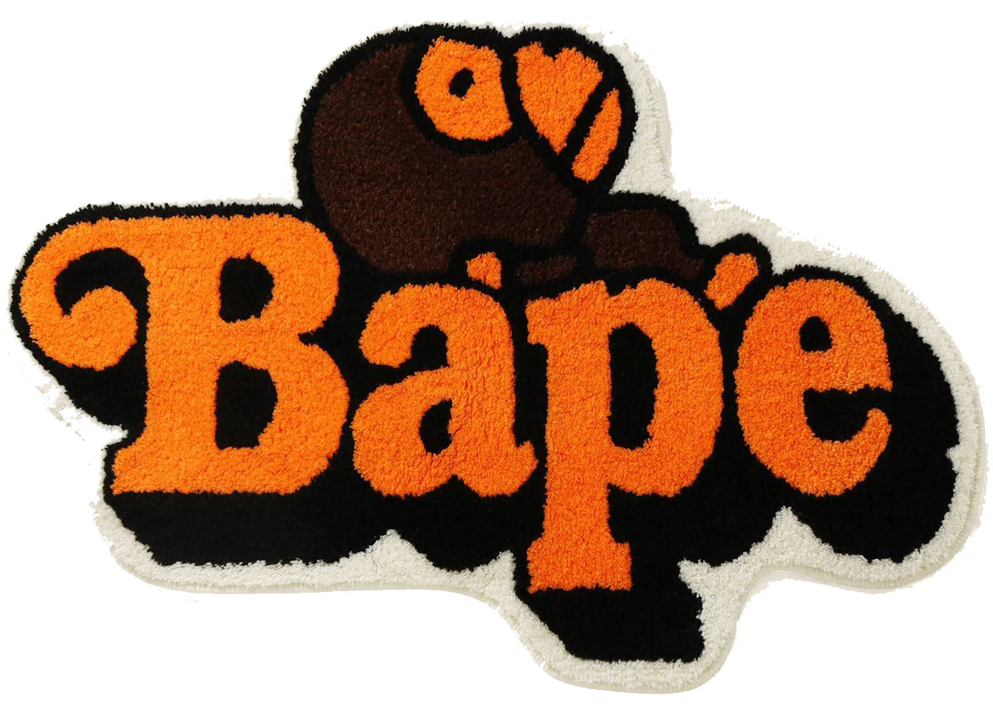 BAPE Milo On Bape Rug Mat Brown