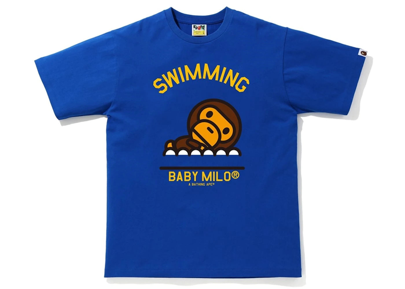 BAPE Milo Swimming Sports Tee Blue