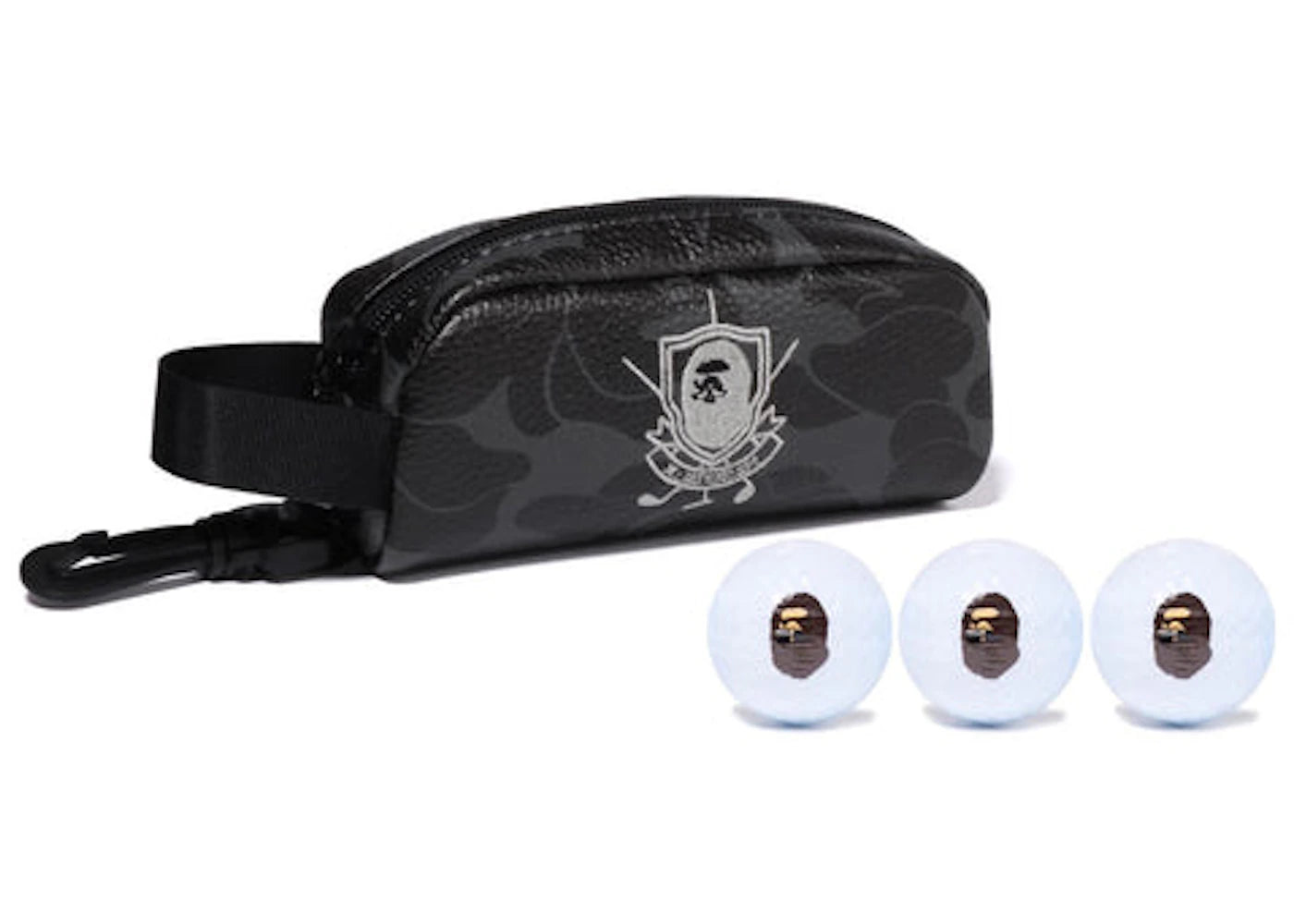 BAPE Mr. Bathing Ape Golf Ball Set White