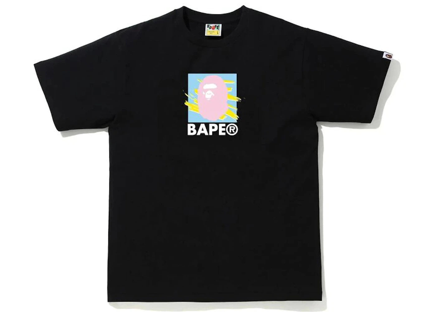 BAPE Multi-Color Print Tee Black