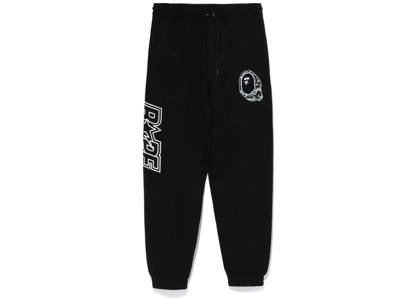 BAPE Multi Motif Sweatpants Black