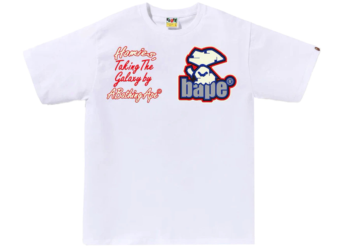 BAPE Multi Motif Tee White