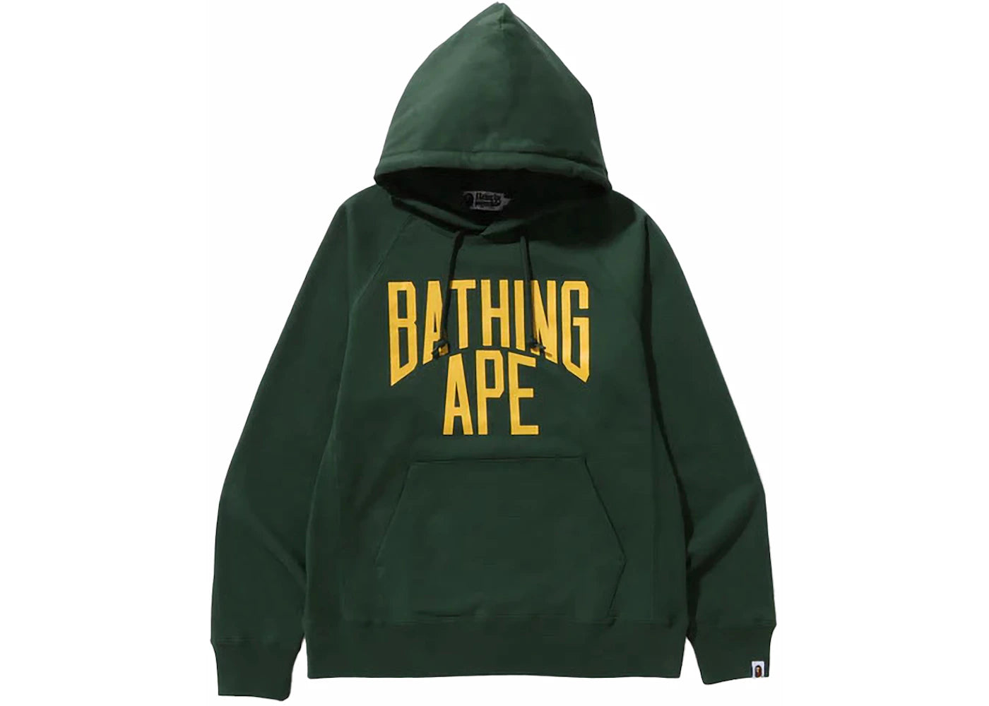 BAPE NYC Logo Pullover Hoodie Green