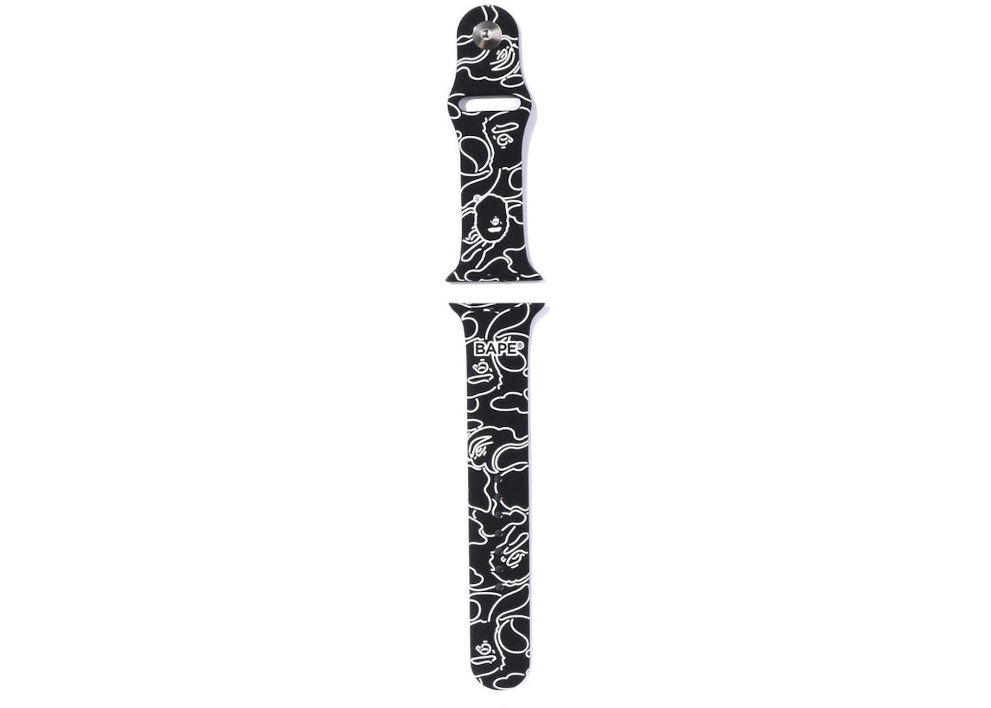 BAPE Neon Camo Apple Watch Band (41/45mm) Black