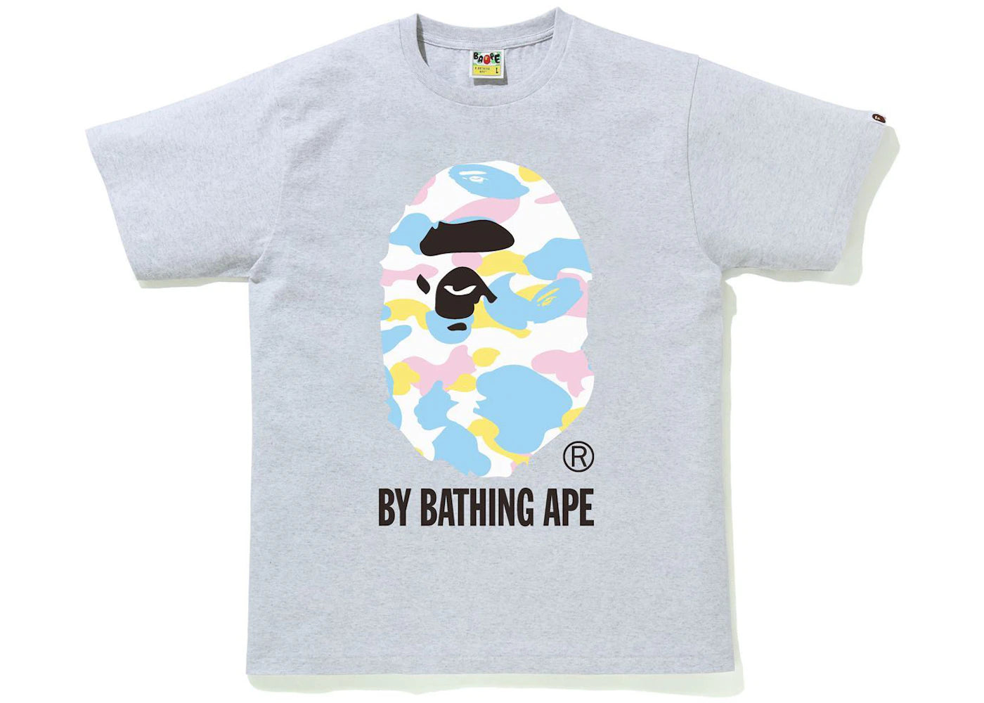 BAPE New Multi Camo By Bathing Ape Tee Grey