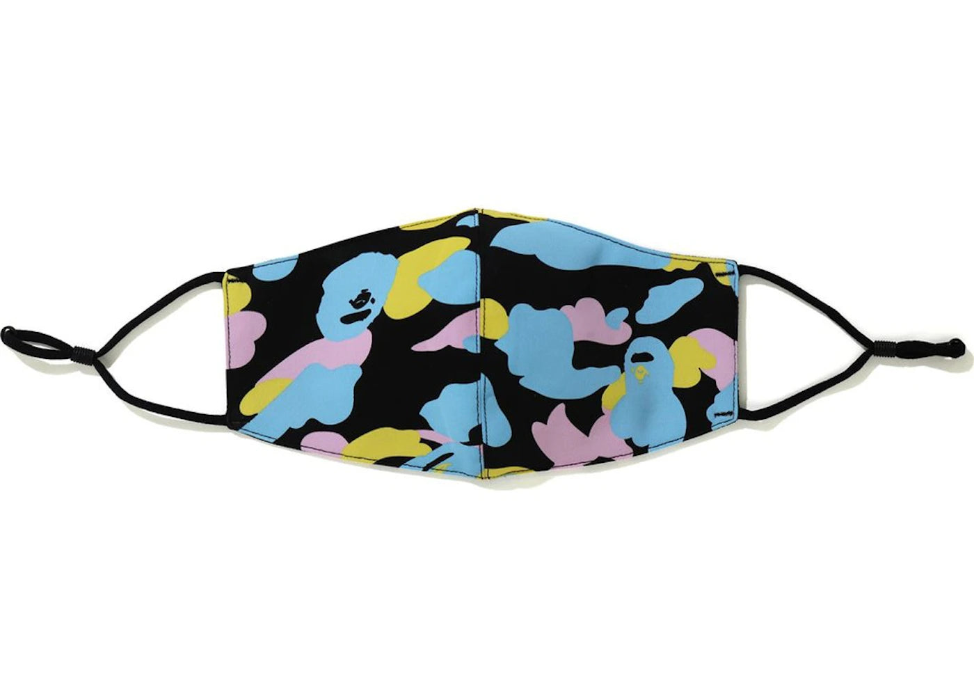 BAPE New Multi Camo Mask Black