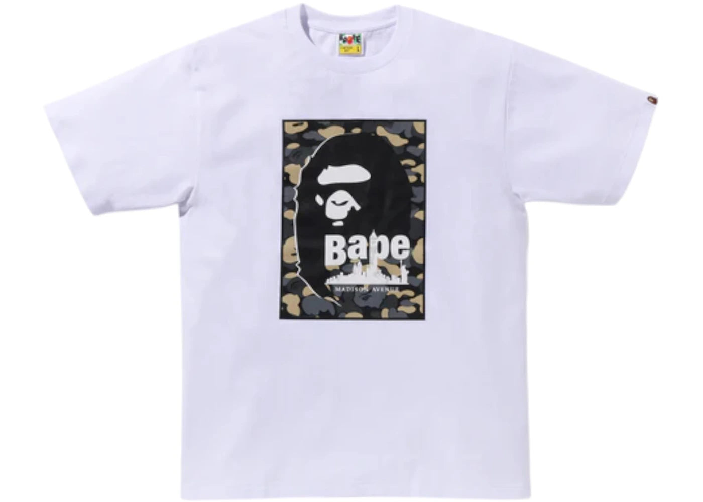 BAPE New York Madison Avenue 3rd Anniversary II Tee White