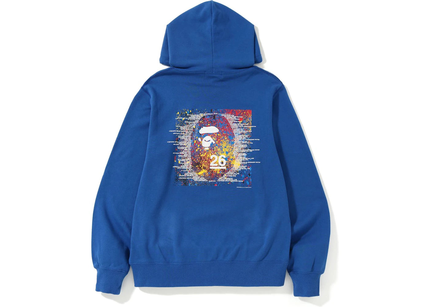 BAPE Nowhere 26th Anniversary Pullover Hoodie Blue