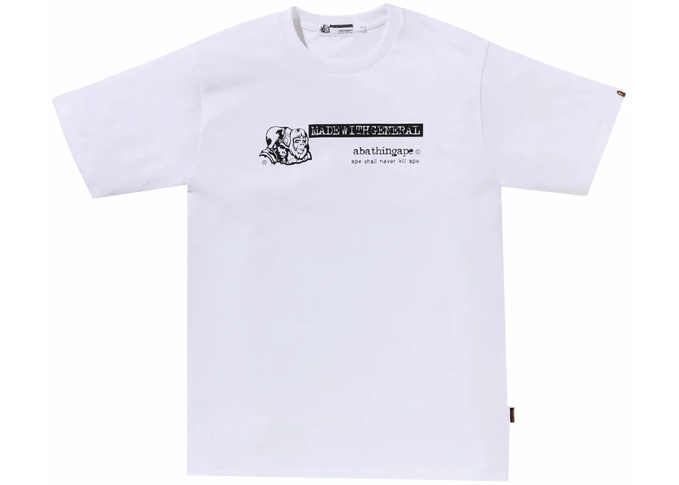 BAPE OG General Name Tee White