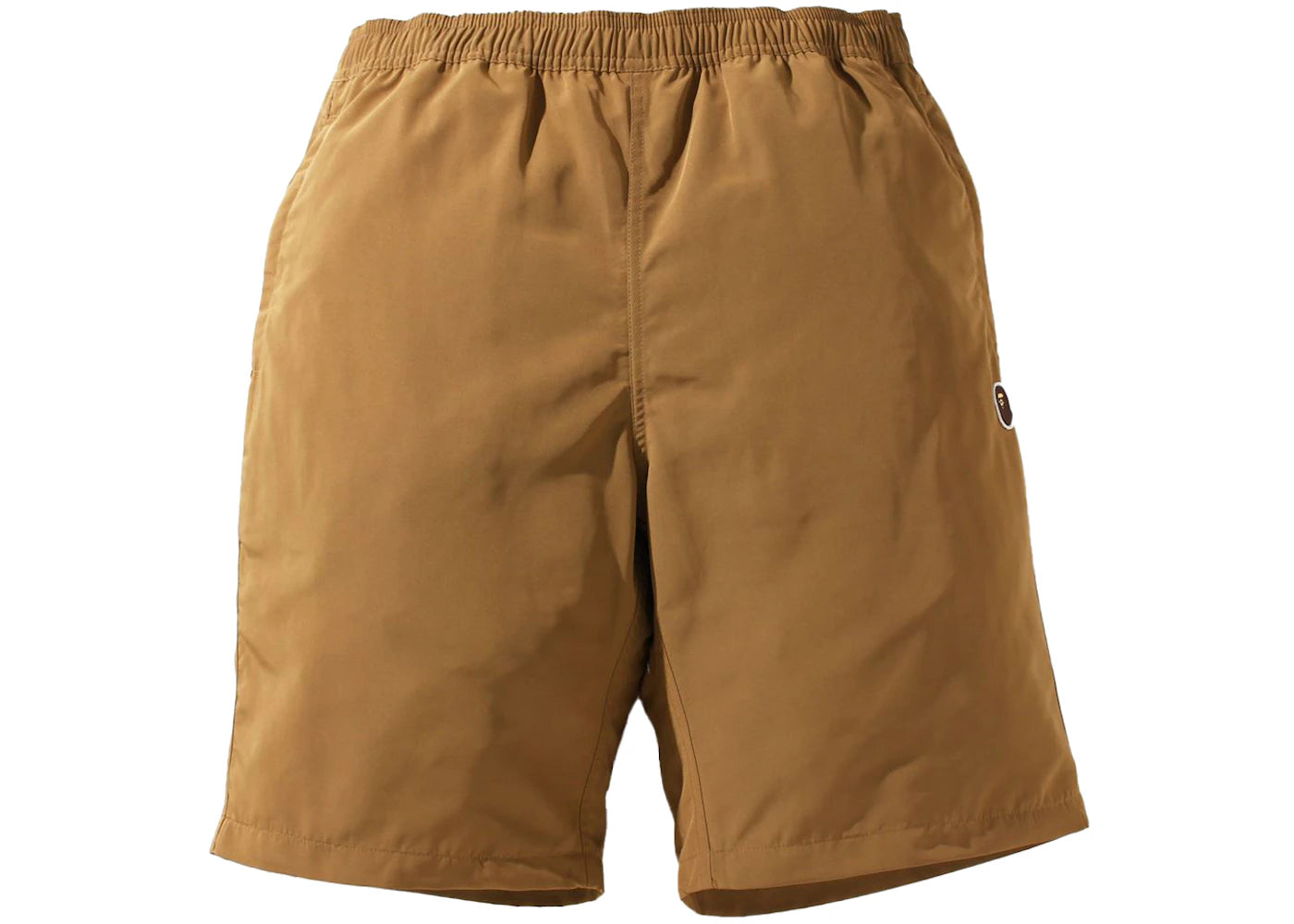 BAPE One Point Beach Shorts Beige