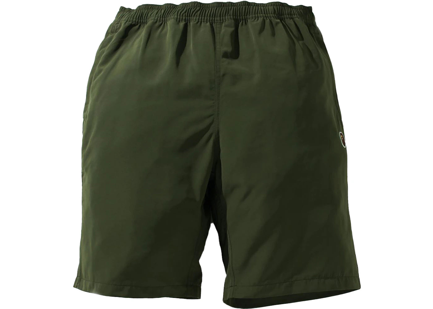 BAPE One Point Beach Shorts Olivedrab