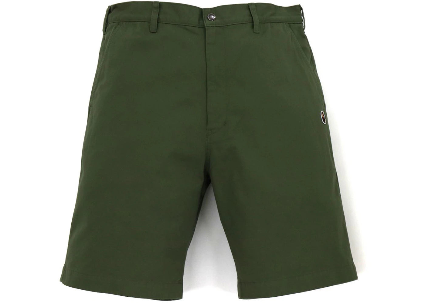 BAPE One Point Chino Shorts Olivedrab