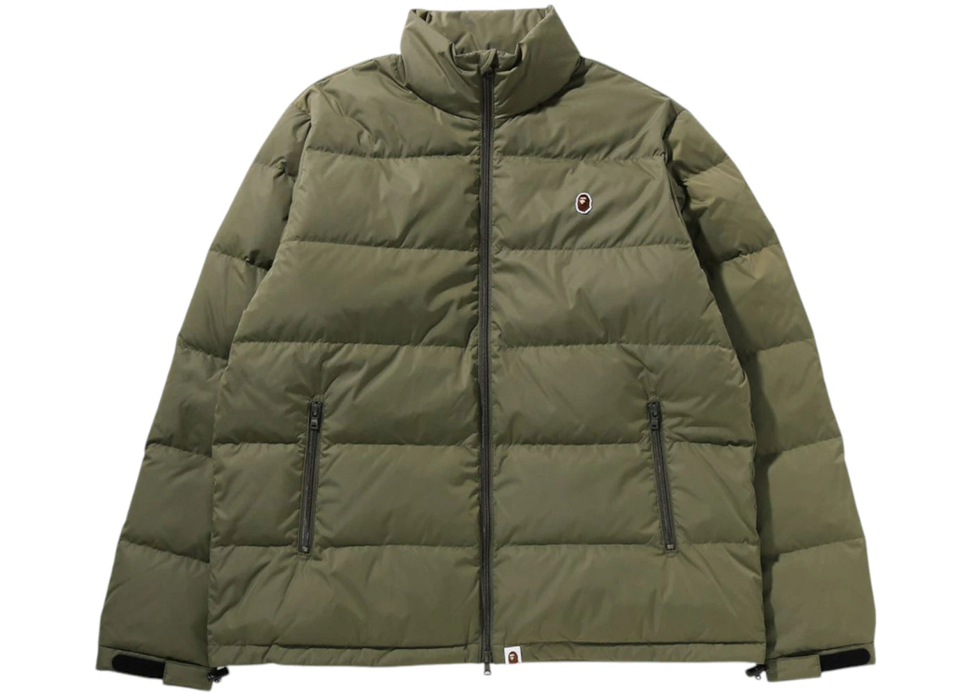 BAPE One Point Down Jacket Olivedrab
