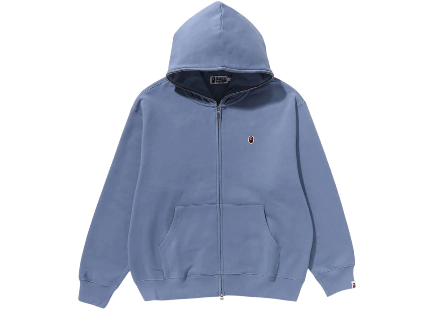 BAPE One Point Full Zip Hoodie (FW25) Blue