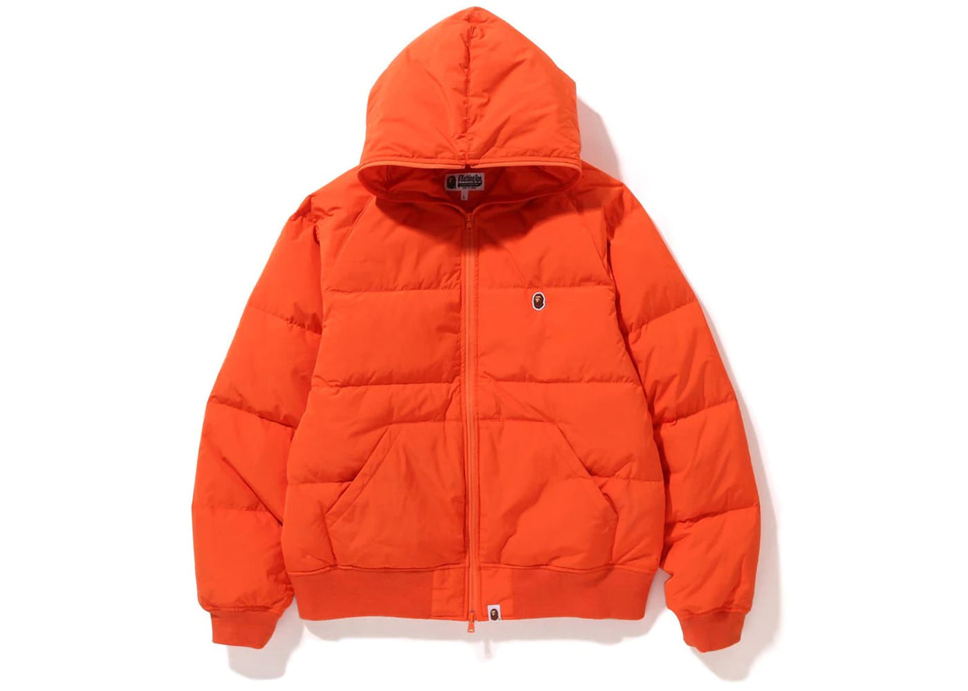 BAPE One Point Hoodie Down Jacket (FW22) Orange