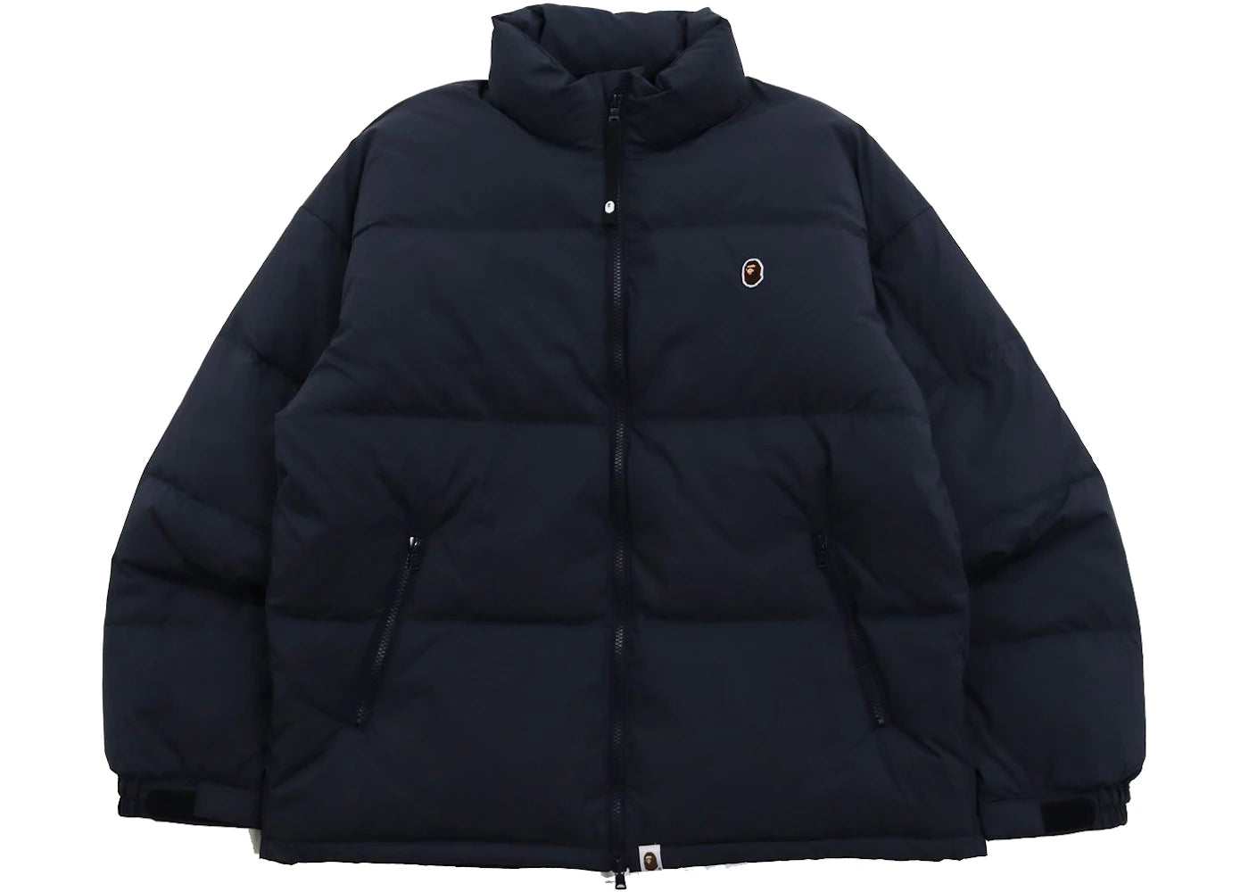 BAPE One Point Loose Fit Down Jacket Navy