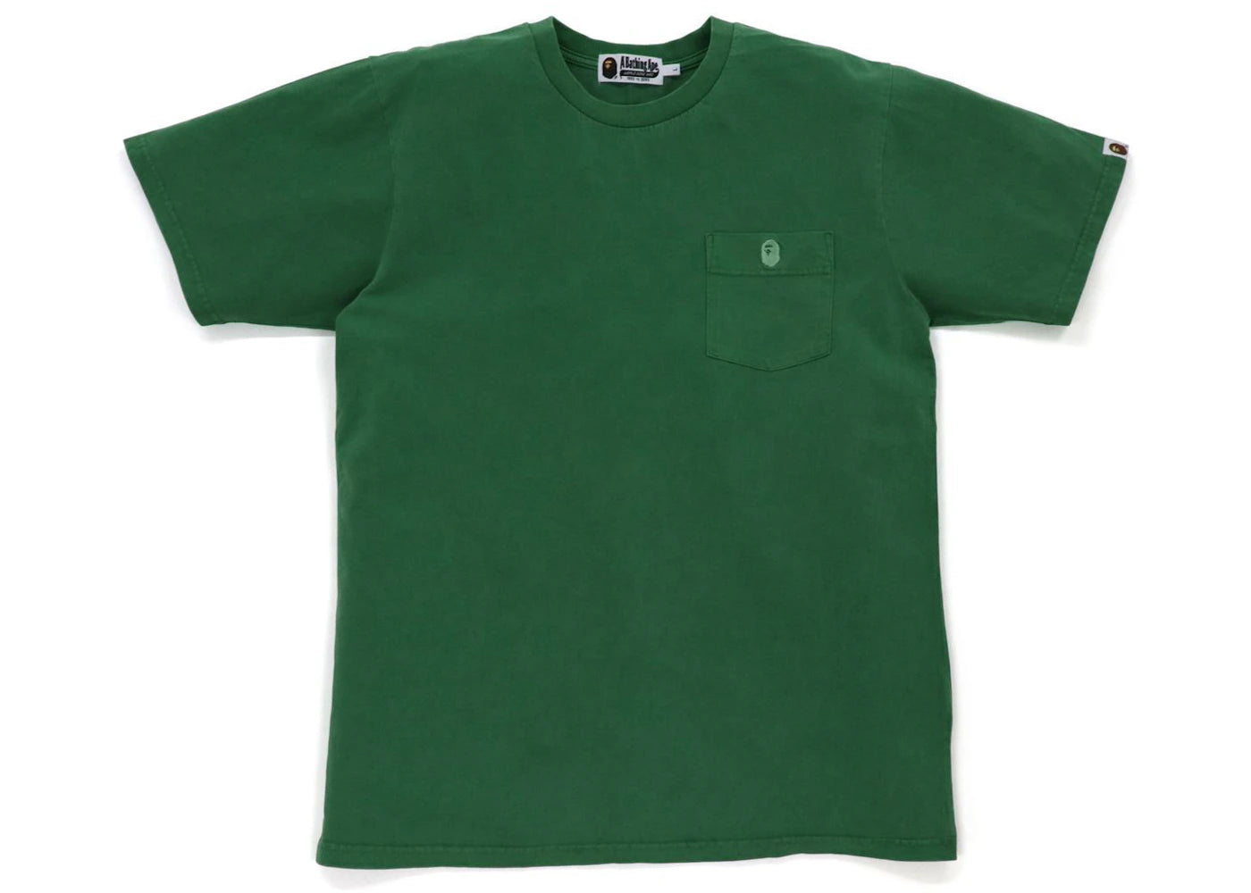 BAPE One Point Overdye Pocket Tee Olivedrab