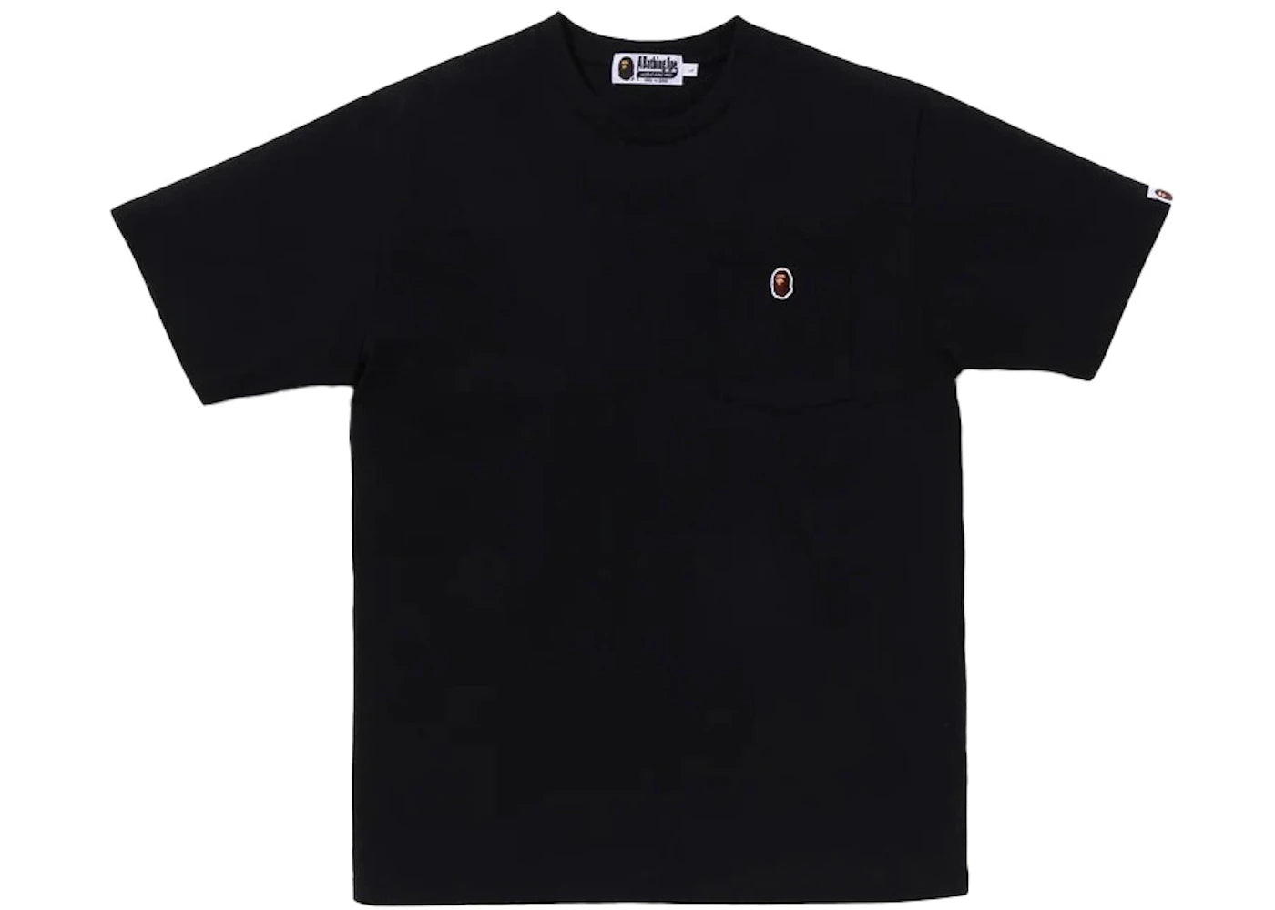 BAPE One Point Pocket Tee Black