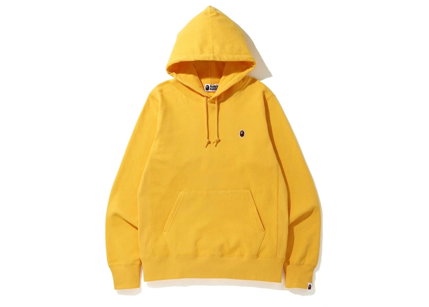 BAPE One Point Pullover Hoodie Mustard