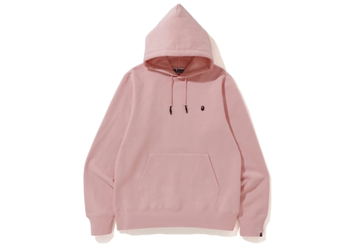 BAPE One Point Pullover Hoodie Pink