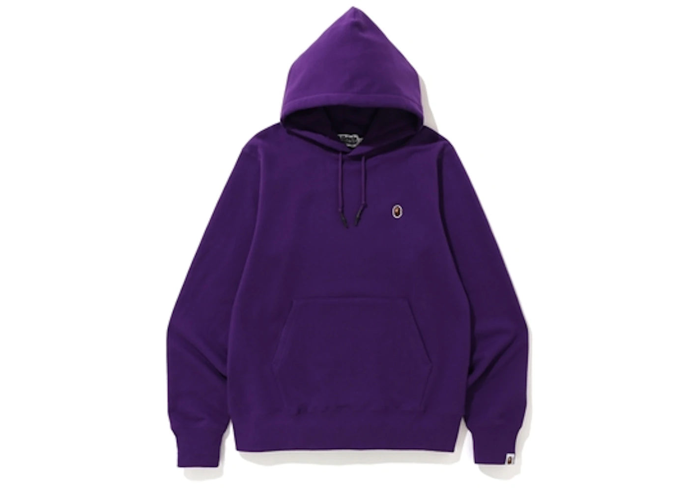 BAPE One Point Pullover Hoodie Purple