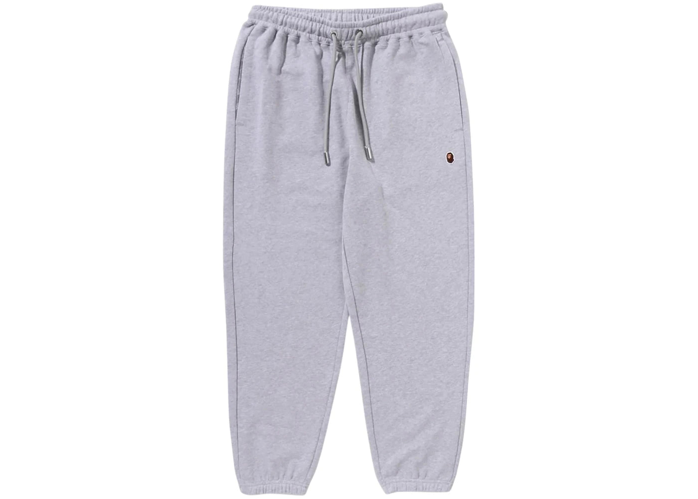 BAPE One Point Relaxed Fit Sweatpants Grey