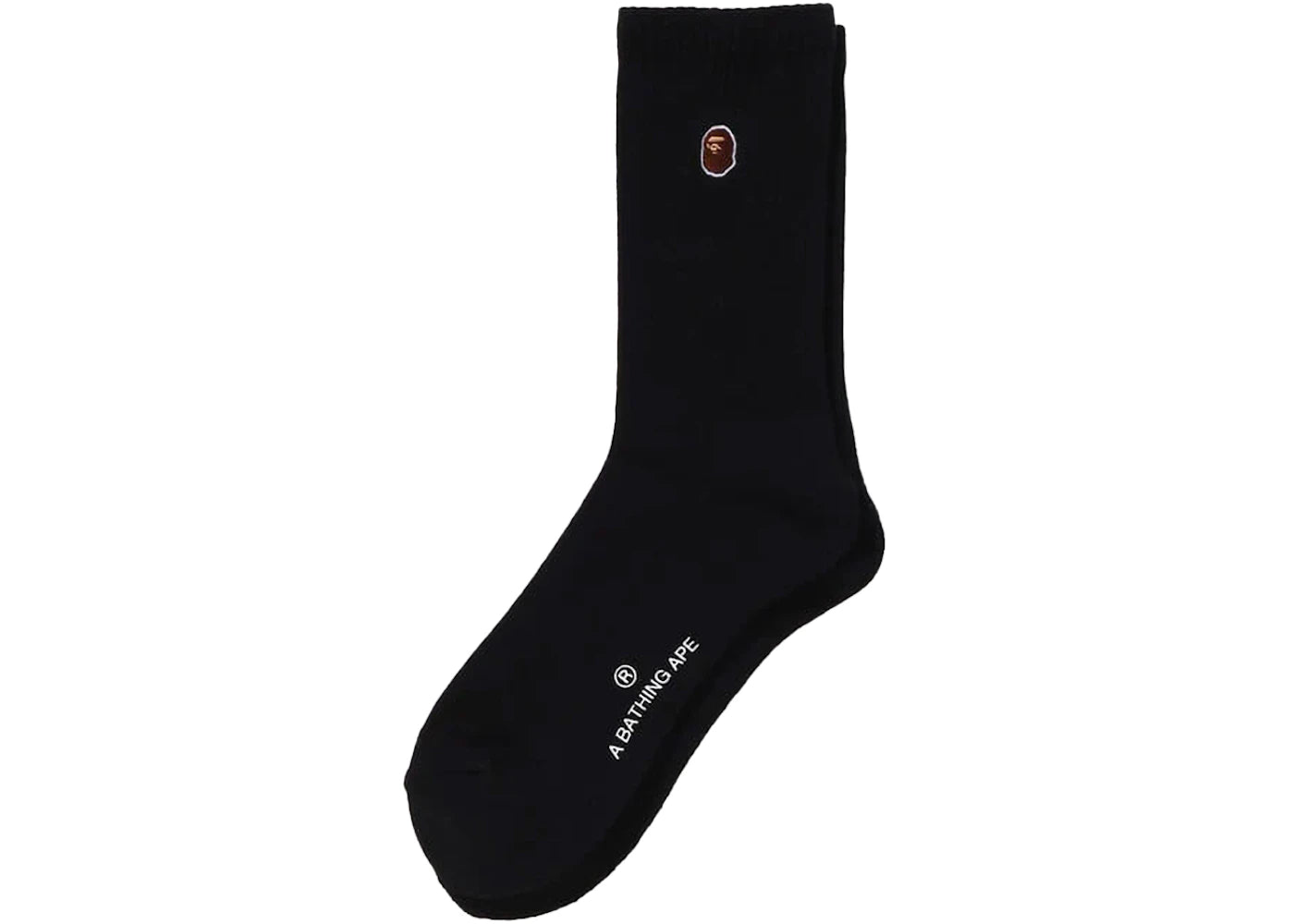 BAPE One Point Socks Black