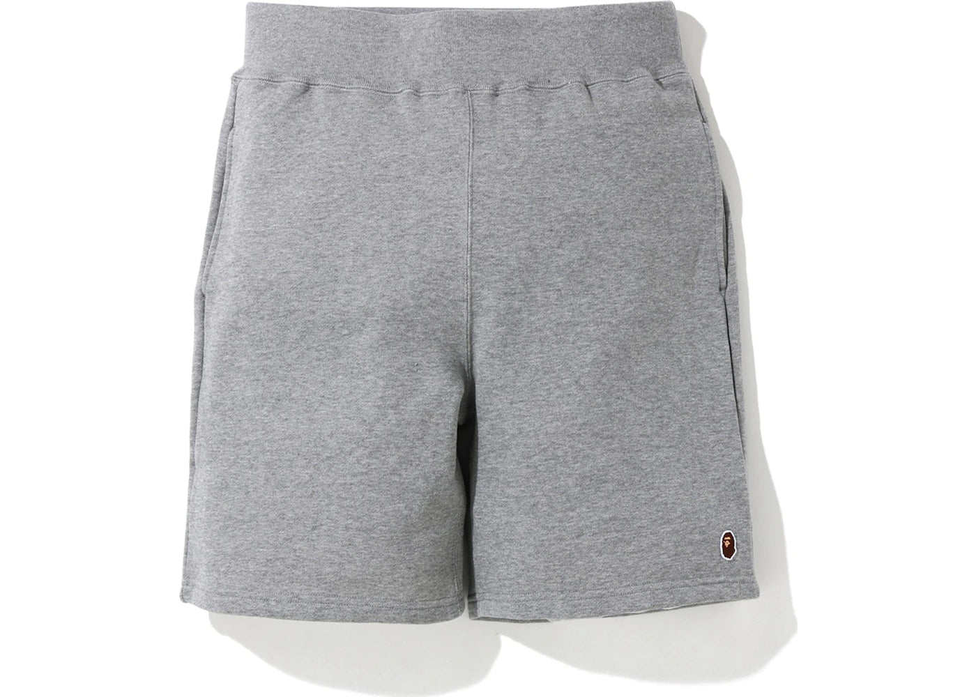 BAPE One Point Sweat Shorts Grey/Yellow