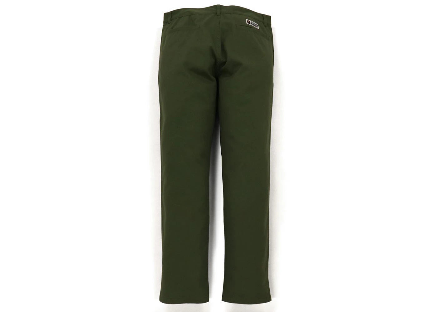 BAPE One Point Wide Fit Chino Pants Olivedrab