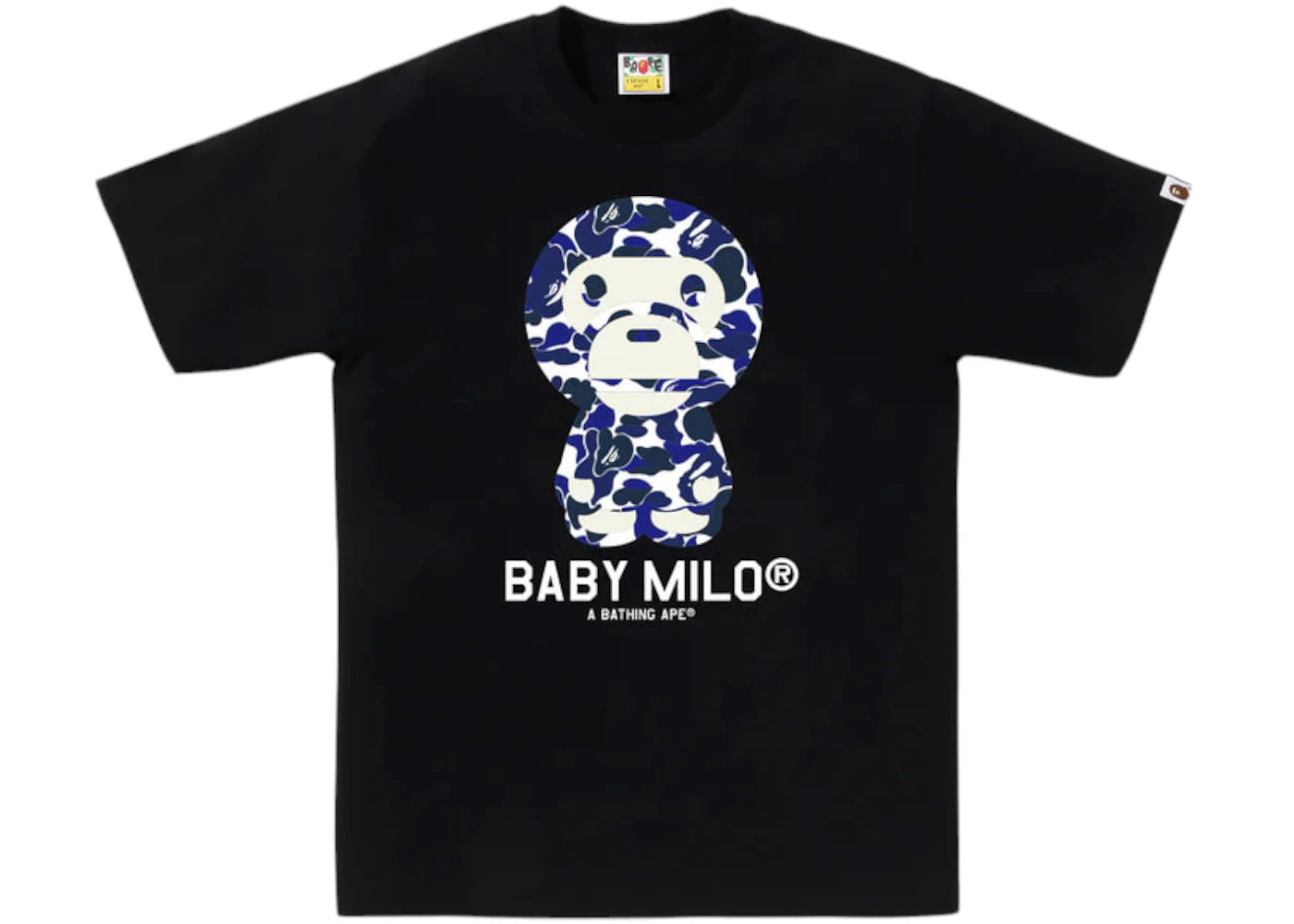 BAPE Online Exclusive Baby Milo Bapec Tee Black