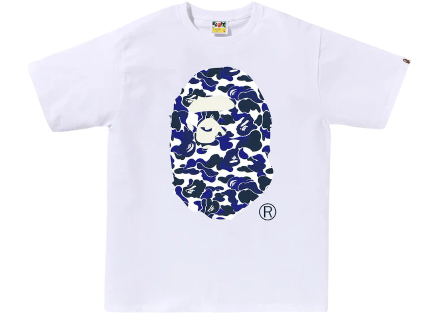 BAPE Online Exclusive Big Ape Head Bapec Tee White