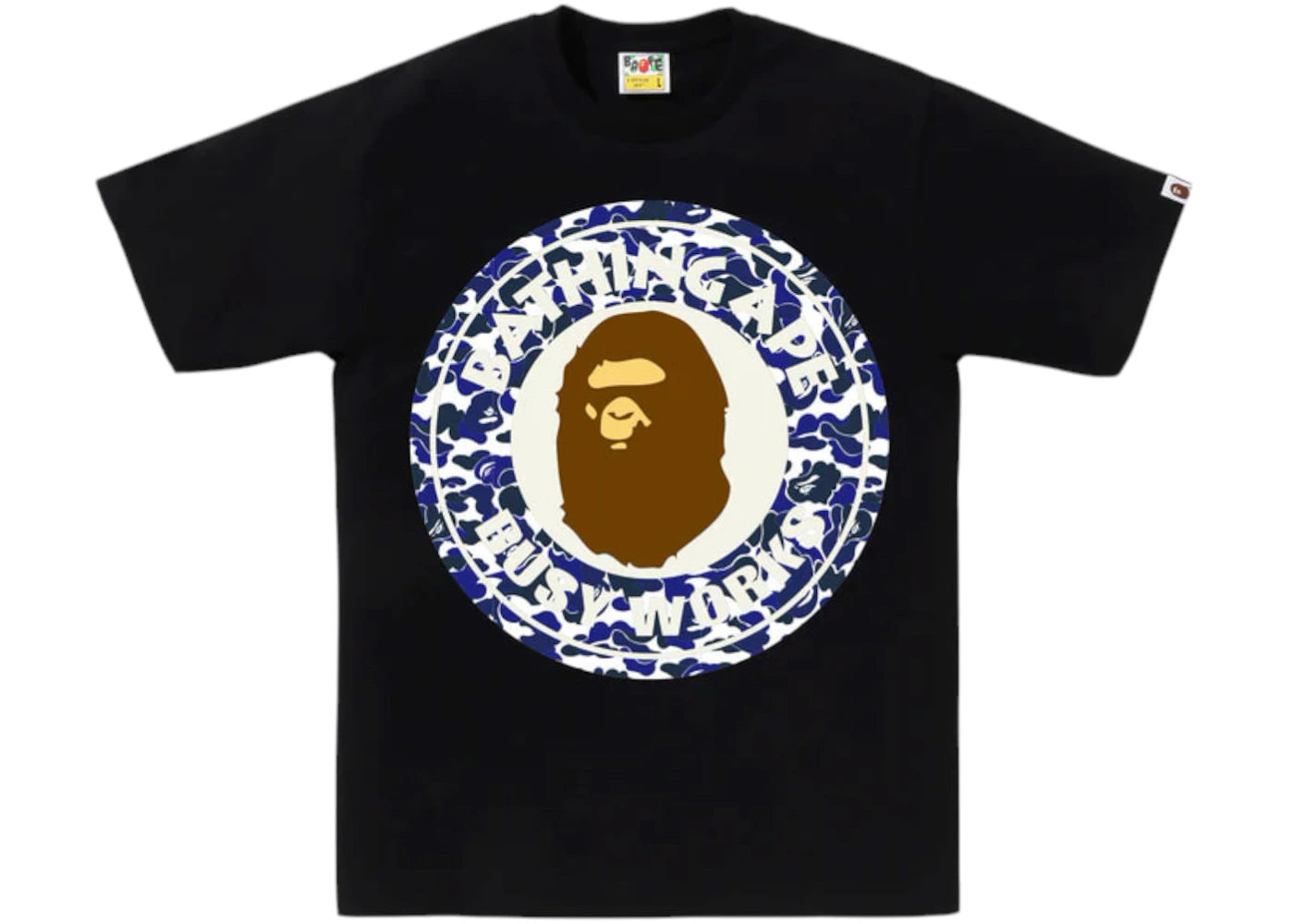 BAPE Online Exclusive Big Busy Works Bapec Tee Black