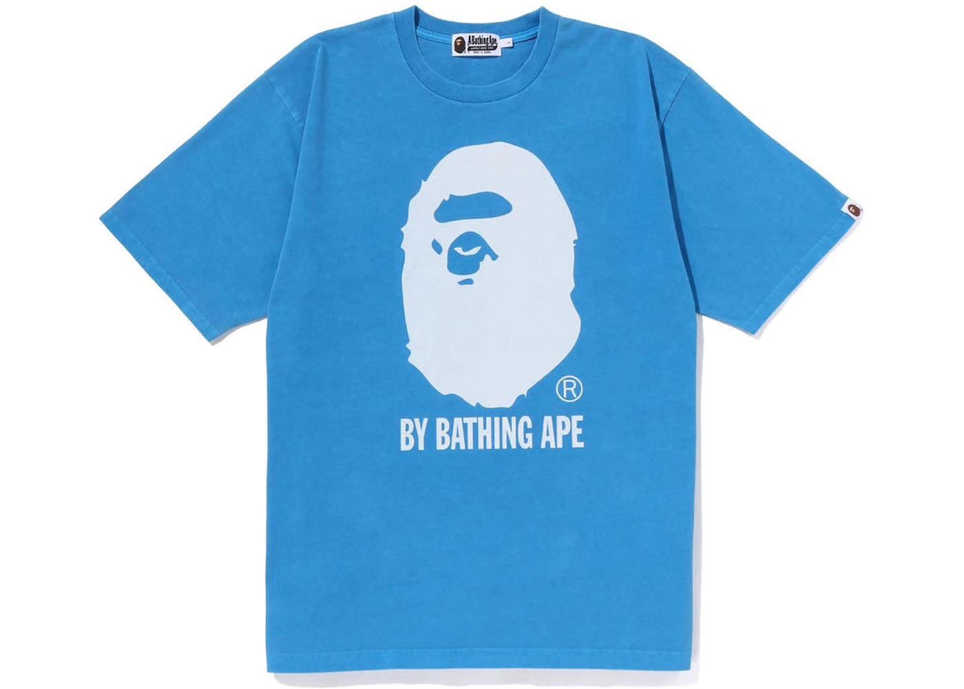 BAPE Overdye By Bathing Ape Relaxed Fit Tee Blue